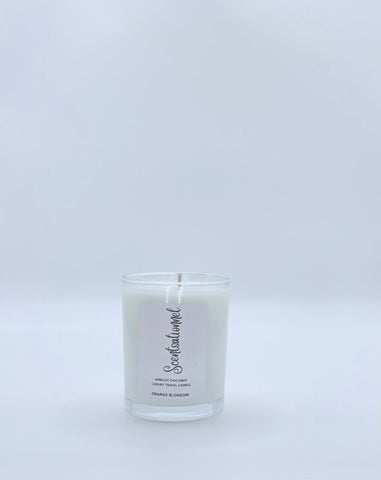 Apricot Coconut Luxury Travel candle - Orange Blossom