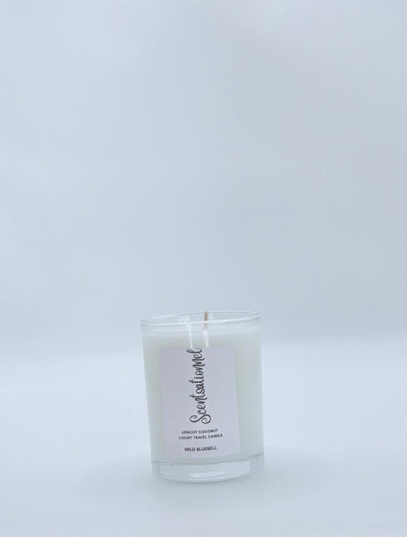 Apricot Coconut Luxury Travel candle - Wild Bluebell