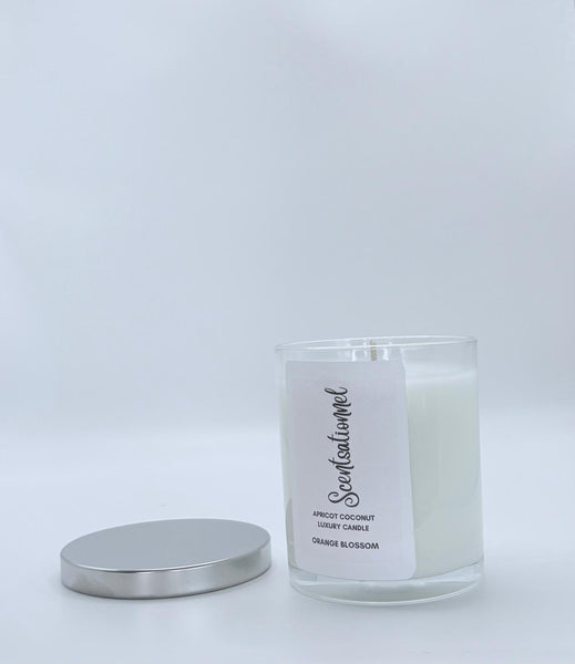 Apricot Coconut Luxury candles - Orange Blossom