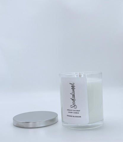 Apricot Coconut Luxury candles - Orange Blossom