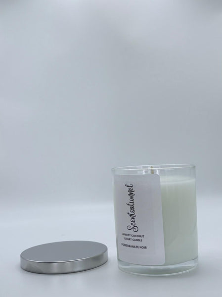 Apricot Coconut Luxury candles - Pomegranate Noir