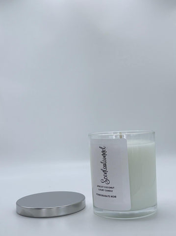 Apricot Coconut Luxury candles - Pomegranate Noir