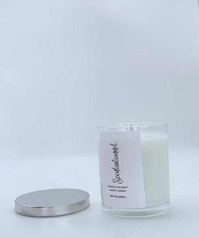 Apricot Coconut Luxury candles - Wild Bluebell