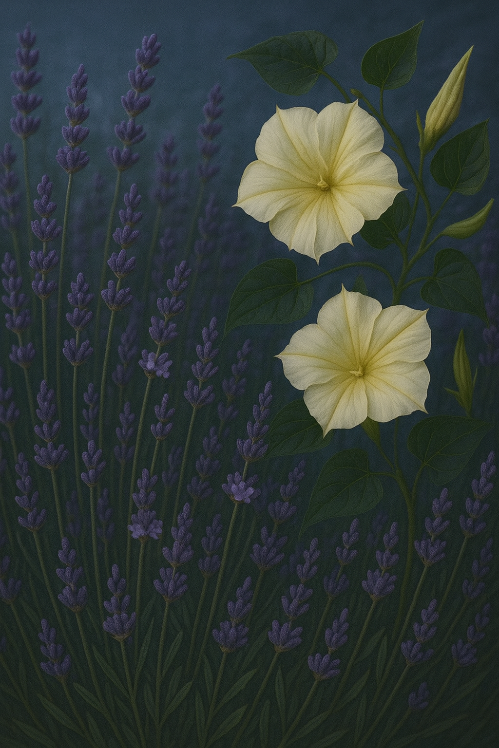 Lavender Moonflower – Candle