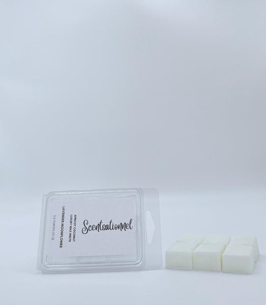 Apricot Coconut Luxury Wax Melt - Lavender Moonflower